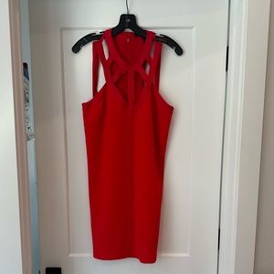 BCBG Maxazria Red Dress